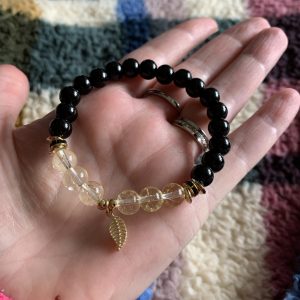 Bracelet protection & ancrage Tourmaline noire