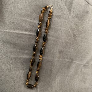 Collier en oeil de tigre ultra puissant